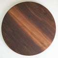 Walnut Lazy Susan | Multiple Size 10" to 28" | 1 Inch Thick Solid Hardwood | Low Profile | Turn Table | Centerpiece | Kitchen Décor