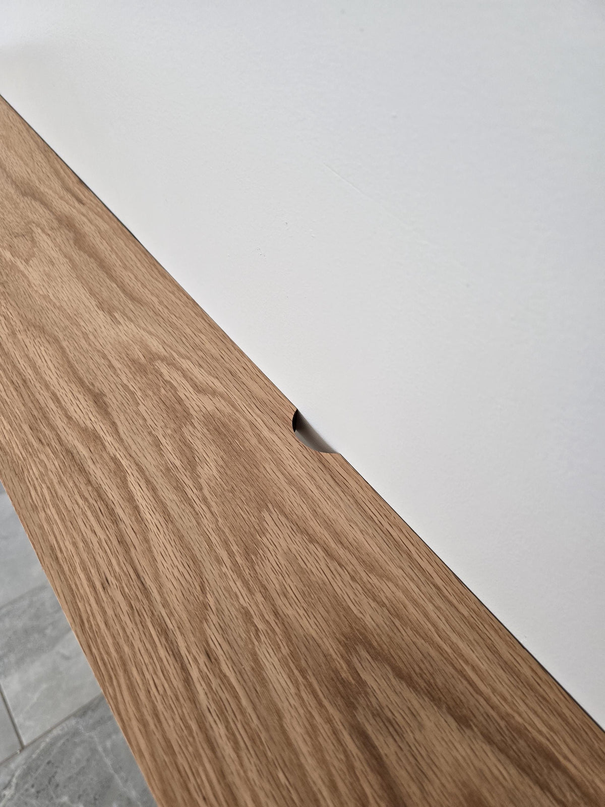 Minimalist Floating Media Console | Mid-Century Modern Curved Floating Console | Solid Walnut | Home Decor |